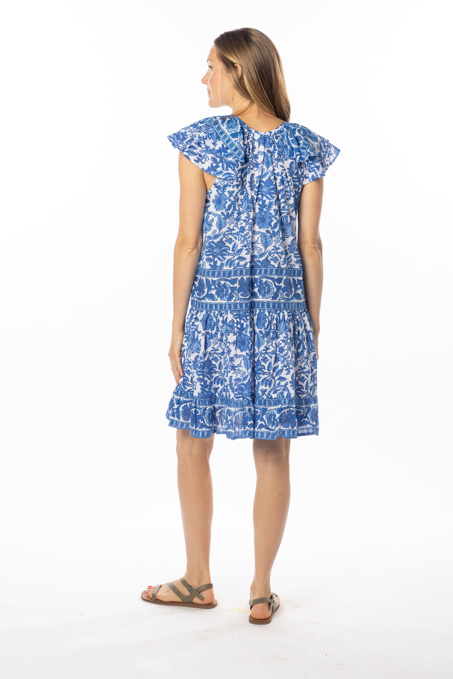 Carolina Dress. French Blue.